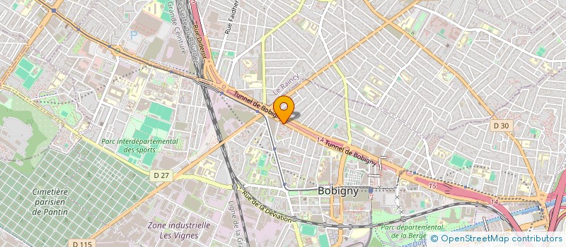 localisation de l'entreprise STREET FOOD  BOBIGNY