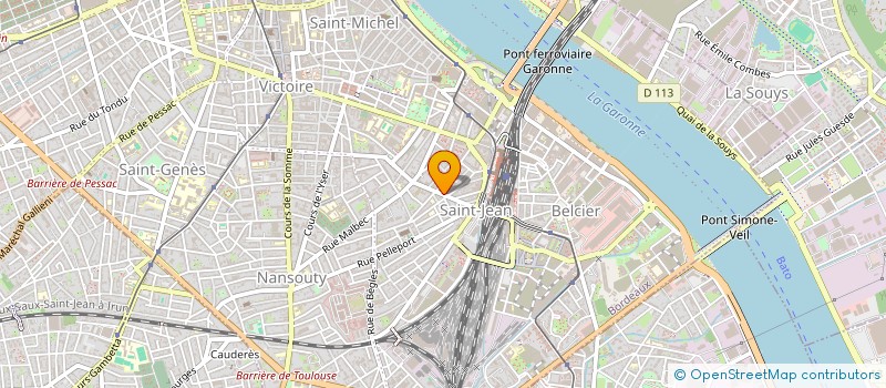 localisation de l'entreprise STREET FOOD THAI à BORDEAUX