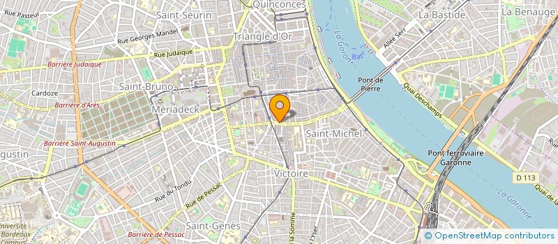 localisation de l'entreprise STREET IMPACT  BORDEAUX