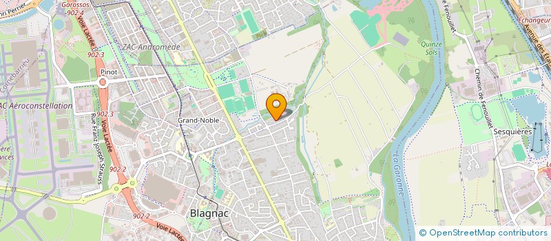 localisation de l'entreprise STREET JUMP BLAGNAC à BLAGNAC