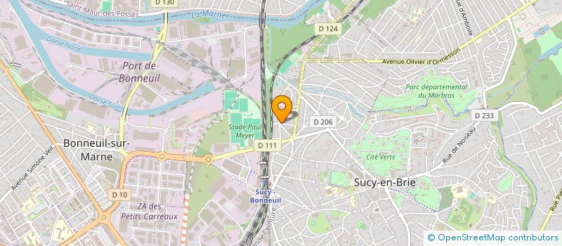 localisation de l'entreprise STREET KRED  SUCY-EN-BRIE