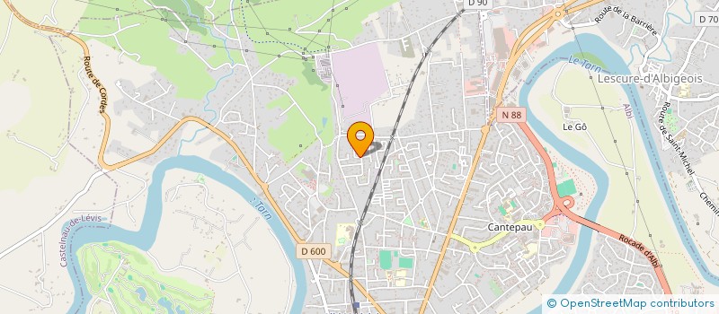 localisation de l'entreprise STREET LADIES L à ALBI