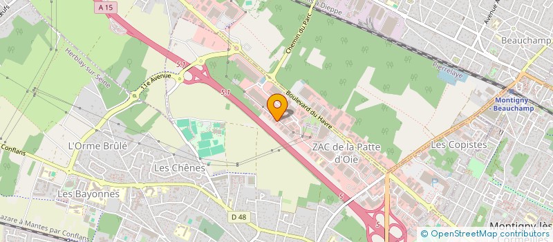 localisation de l'entreprise STREET LEGAL à HERBLAY-SUR-SEINE