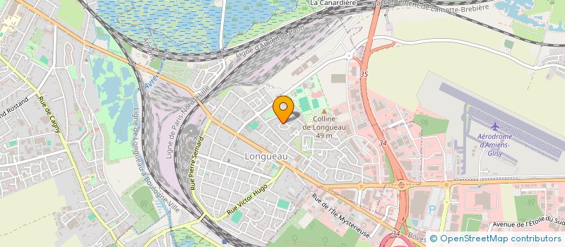 localisation de l'entreprise STREET MEDIC AMIENS 80  LONGUEAU