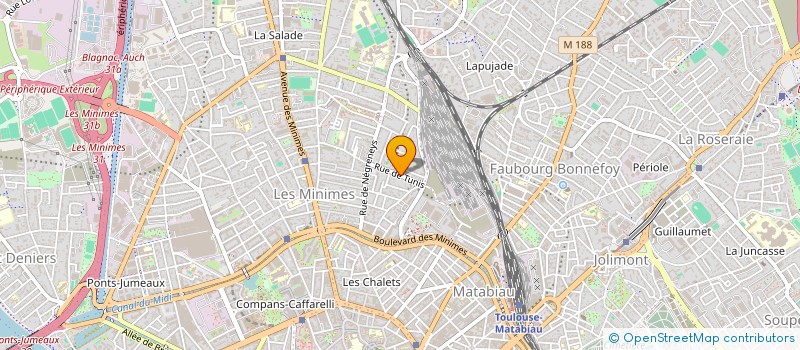 localisation de l'entreprise STREET PONG à TOULOUSE