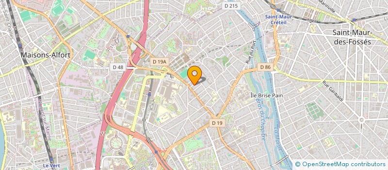 localisation de l'entreprise STREET PROD à CRETEIL