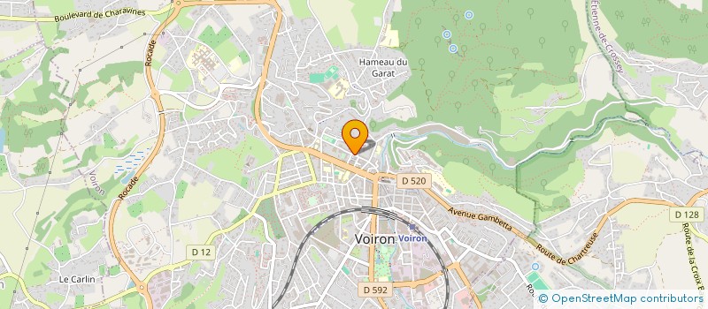 localisation de l'entreprise STREET'STYLE à VOIRON