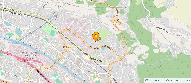 localisation de l'entreprise STREET TEAM RECORDINGZ  CLUSES