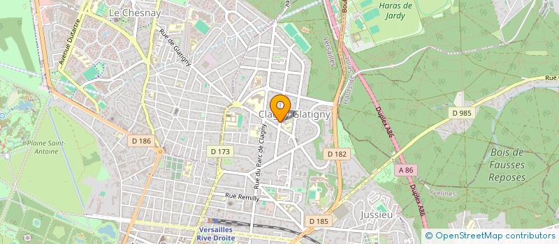 localisation de l'entreprise STREET VERSION à VERSAILLES