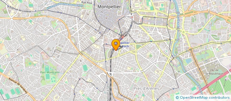 localisation de l'entreprise STREET WAY à MONTPELLIER