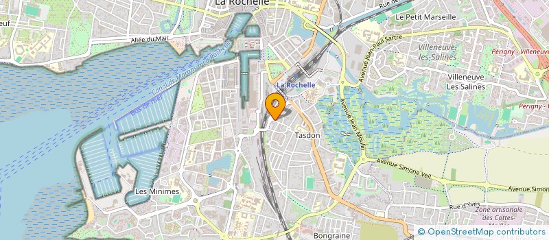 localisation de l'entreprise STREET WORK OUT LA ROCHELLE  PERIGNY