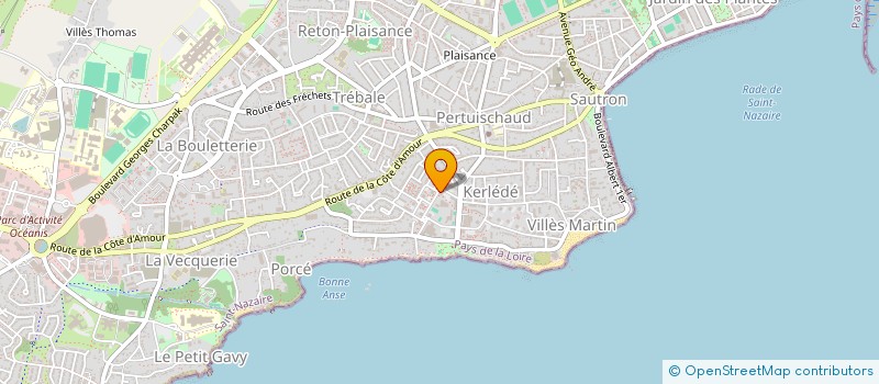 localisation de l'entreprise STREET WORLD DANCERS  SAINT-NAZAIRE