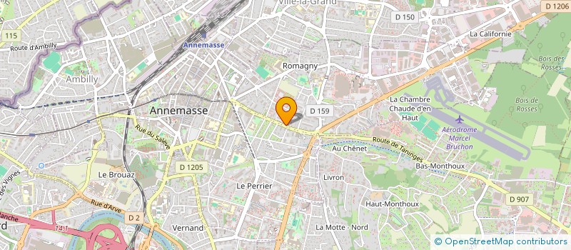 localisation de l'entreprise STREETBOX FRANCE à ANNEMASSE