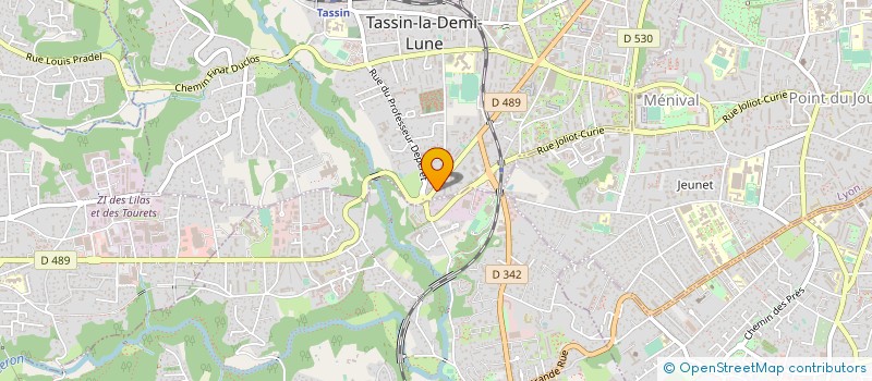 localisation de l'entreprise STREETMARCKET à TASSIN-LA-DEMI-LUNE