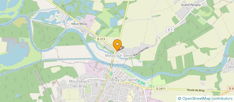 localisation de l'entreprise STREETMOTORBIKE à MOUY-SUR-SEINE