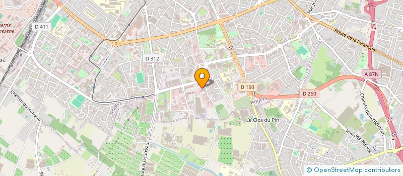 localisation de l'entreprise STREGIMO BONNEVAL à ANGERS