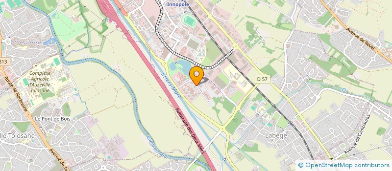 localisation de l'entreprise STREGIMO LABEGE à ANGERS