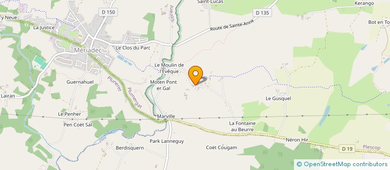 localisation de l'entreprise STREIFF EURL  PLESCOP