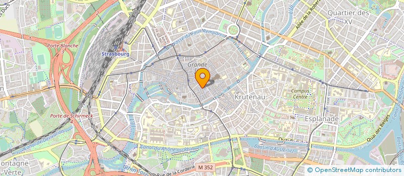 localisation de l'entreprise STRELA à STRASBOURG