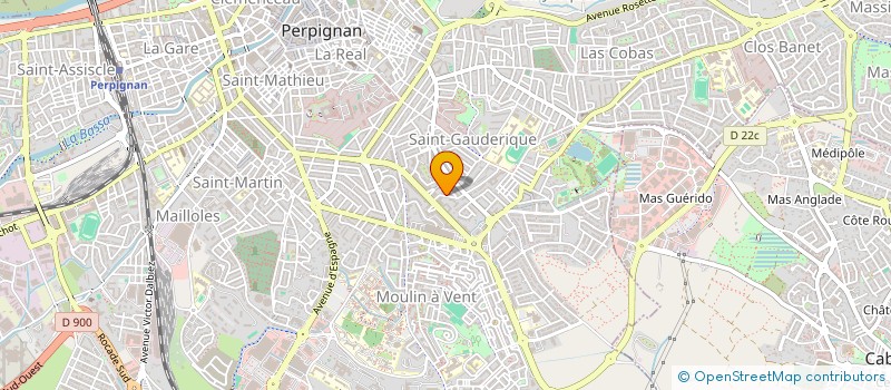 localisation de l'entreprise STRELITZIA à PERPIGNAN