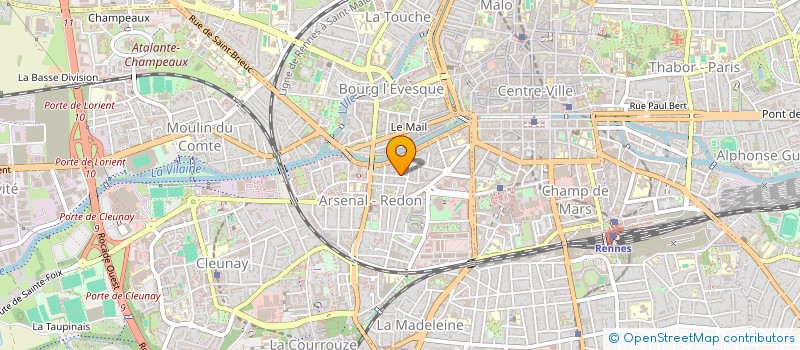 localisation de l'entreprise STRELITZIA  RENNES