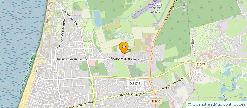 localisation de l'entreprise STRELITZIA  BERCK