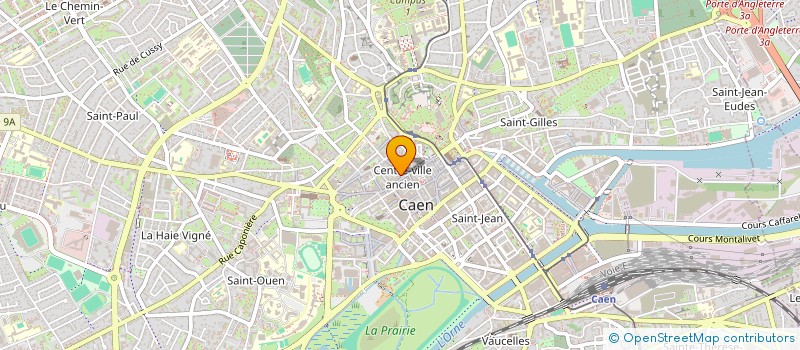 localisation de l'entreprise STRELIZIA à CAEN