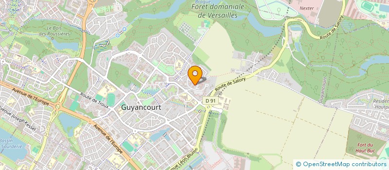 localisation de l'entreprise STRELLA  GUYANCOURT