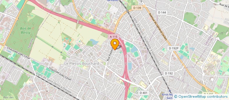 localisation de l'entreprise STRENGTH POWER CLUB - SPC  LE PLESSIS-BOUCHARD