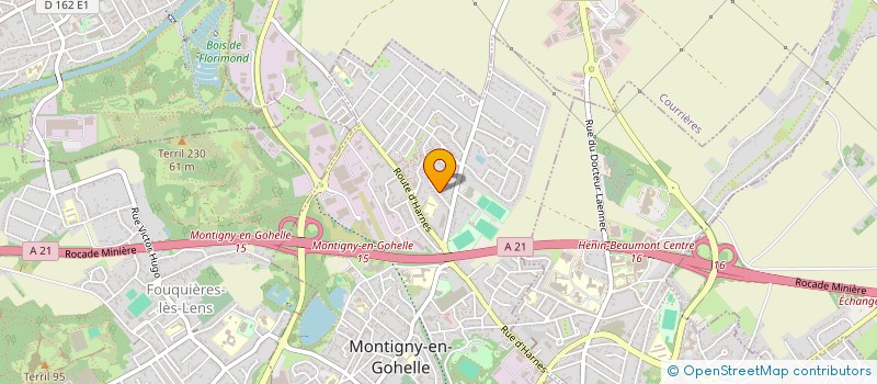 localisation de l'entreprise STRENO à MONTIGNY-EN-GOHELLE
