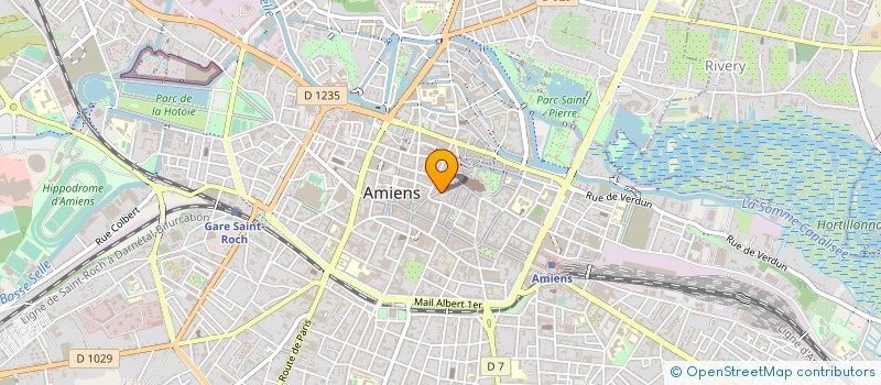 localisation de l'entreprise STREPTOPELIA  AMIENS