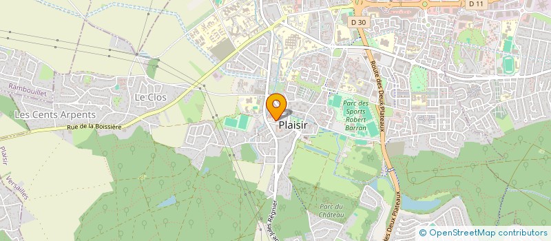 localisation de l'entreprise STRESS ASSISTANCE à PLAISIR