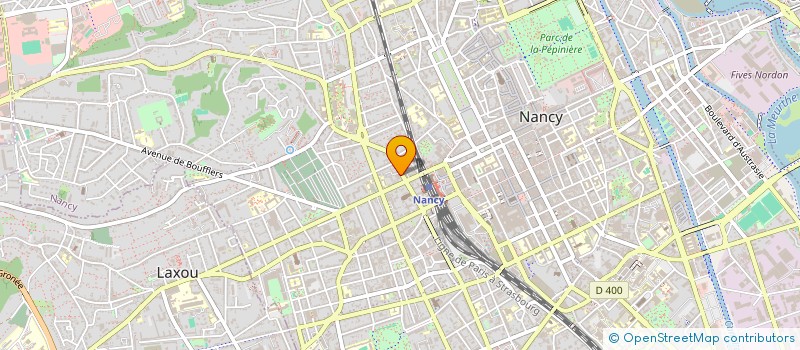 localisation de l'entreprise STRETCHLY à NANCY