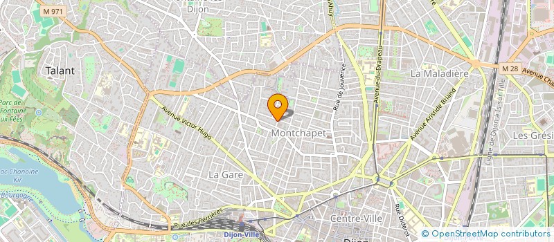 localisation de l'entreprise STRF  SAINT-APOLLINAIRE