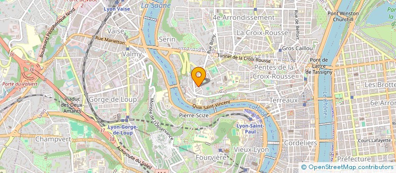 localisation de l'entreprise STRIA  LYON