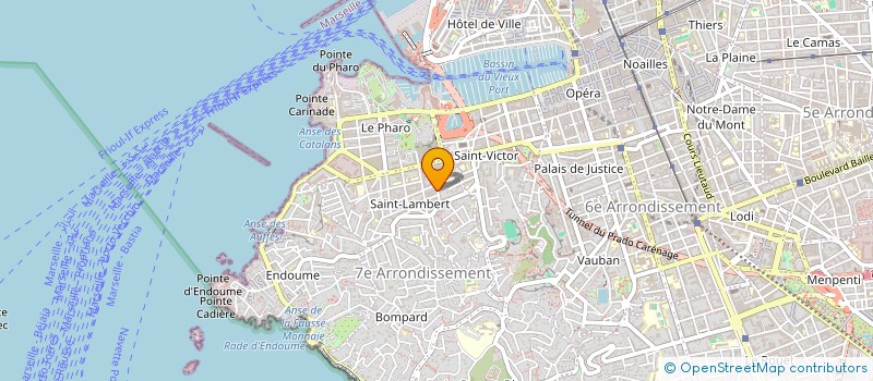 localisation de l'entreprise STRIDE IT à MARSEILLE