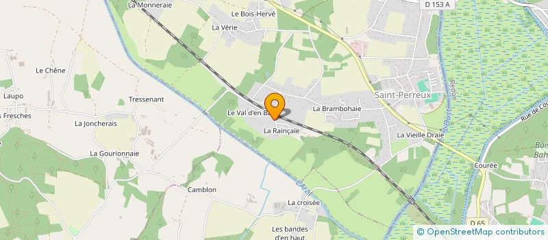 localisation de l'entreprise STRIDULATIONS VOCALES  SAINT-PERREUX