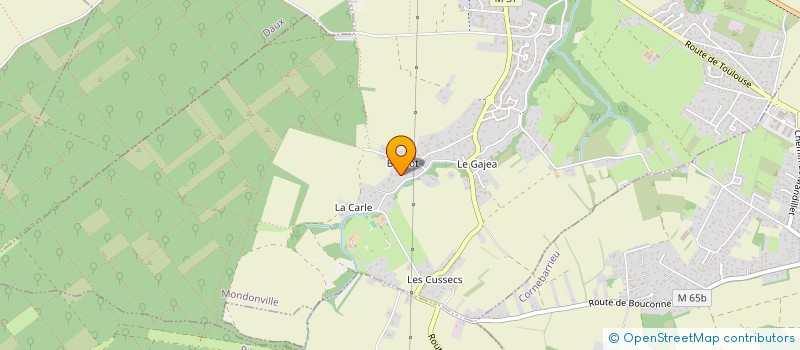 localisation de l'entreprise STRIIVE à MONDONVILLE