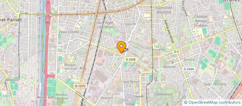 localisation de l'entreprise STRIKE à GRENOBLE