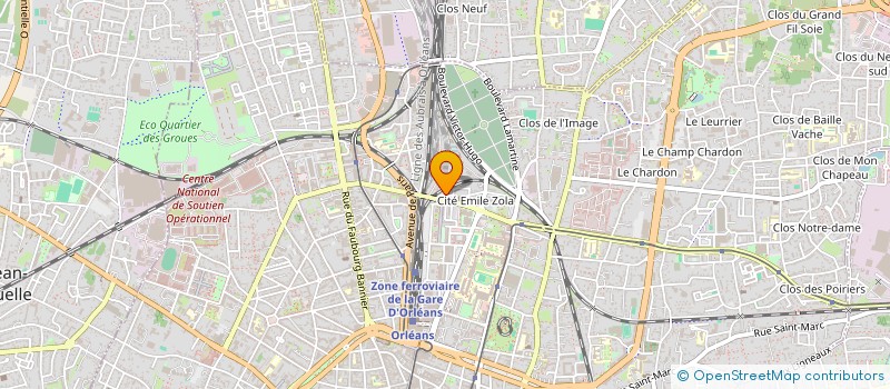 localisation de l'entreprise STRIKE PROMOTION à ORLEANS