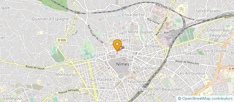 localisation de l'entreprise STRIKOPTIC à NIMES