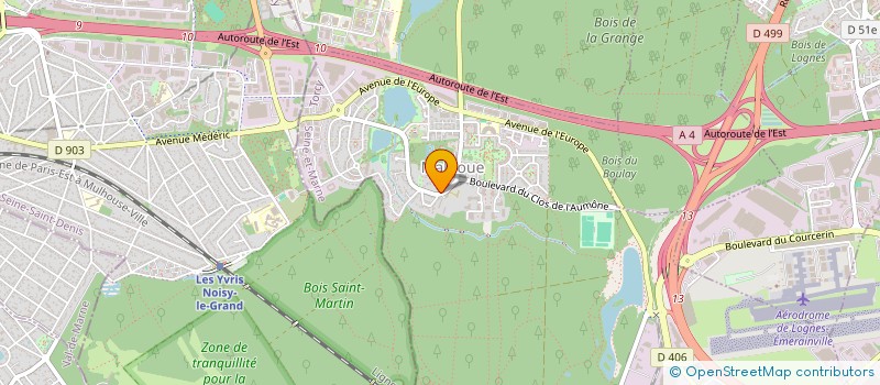 localisation de l'entreprise STRILK  EMERAINVILLE