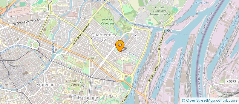 localisation de l'entreprise STRIM MOBILITY à STRASBOURG