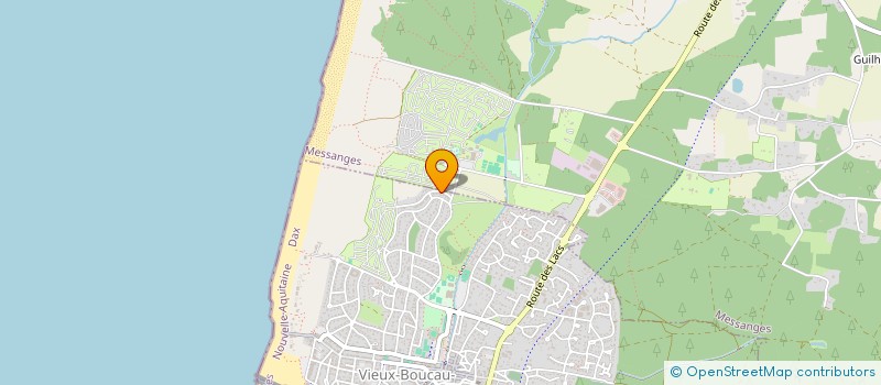 localisation de l'entreprise STRING THEORY  VIEUX-BOUCAU-LES-BAINS