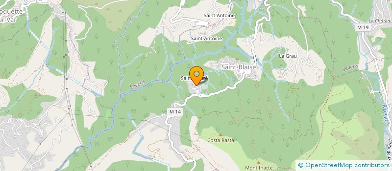 localisation de l'entreprise STRINGS ATTACHED GROUPS ASSOCIATION  SAINT-BLAISE