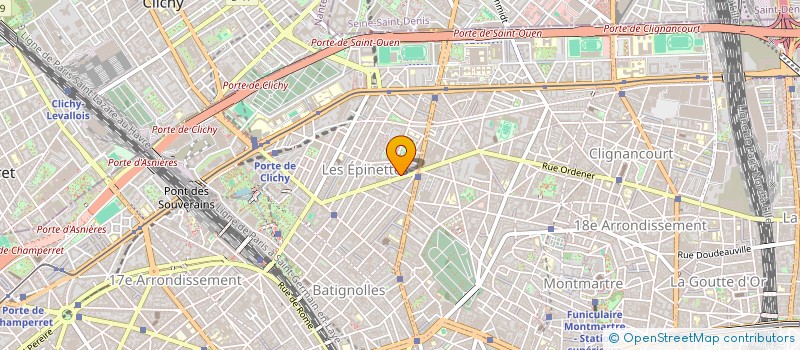localisation de l'entreprise STRIPLINK à PARIS