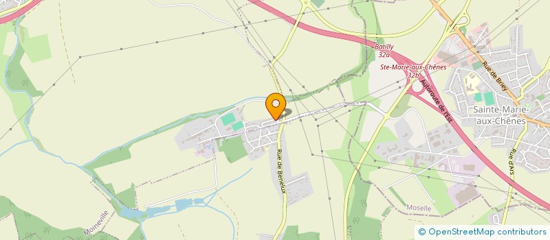 localisation de l'entreprise STRN LE PARADIS  MOINEVILLE