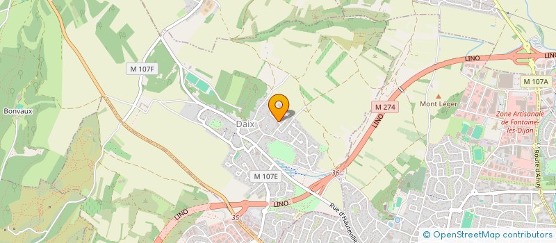 localisation de l'entreprise STROCK RH  DAIX