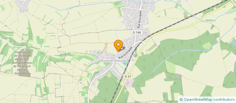 localisation de l'entreprise STROH BERNARD  KURTZENHOUSE