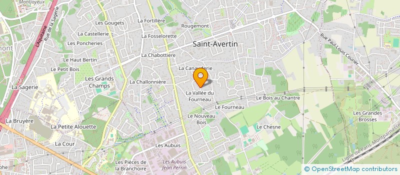 localisation de l'entreprise STROLL'HENT  SAINT-AVERTIN